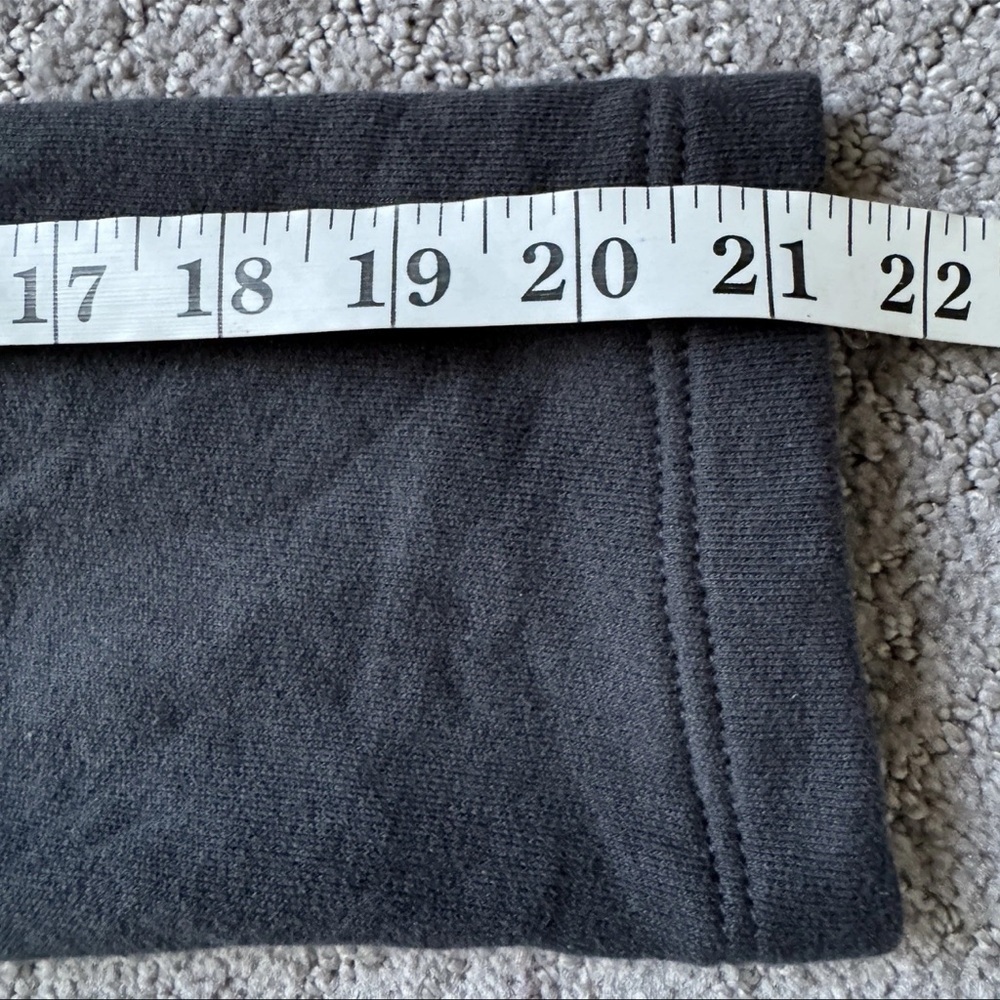 prAna Coat Womens Small Black 100% Cotton Knit Mock Neck Military Tori Jacket - Picture 13 of 13